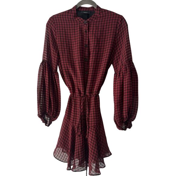 VICI MANCHESTER ADJUSTABLE BALLOON SLEEVE DRESS SzS Christmas holiday - Picture 9 of 11